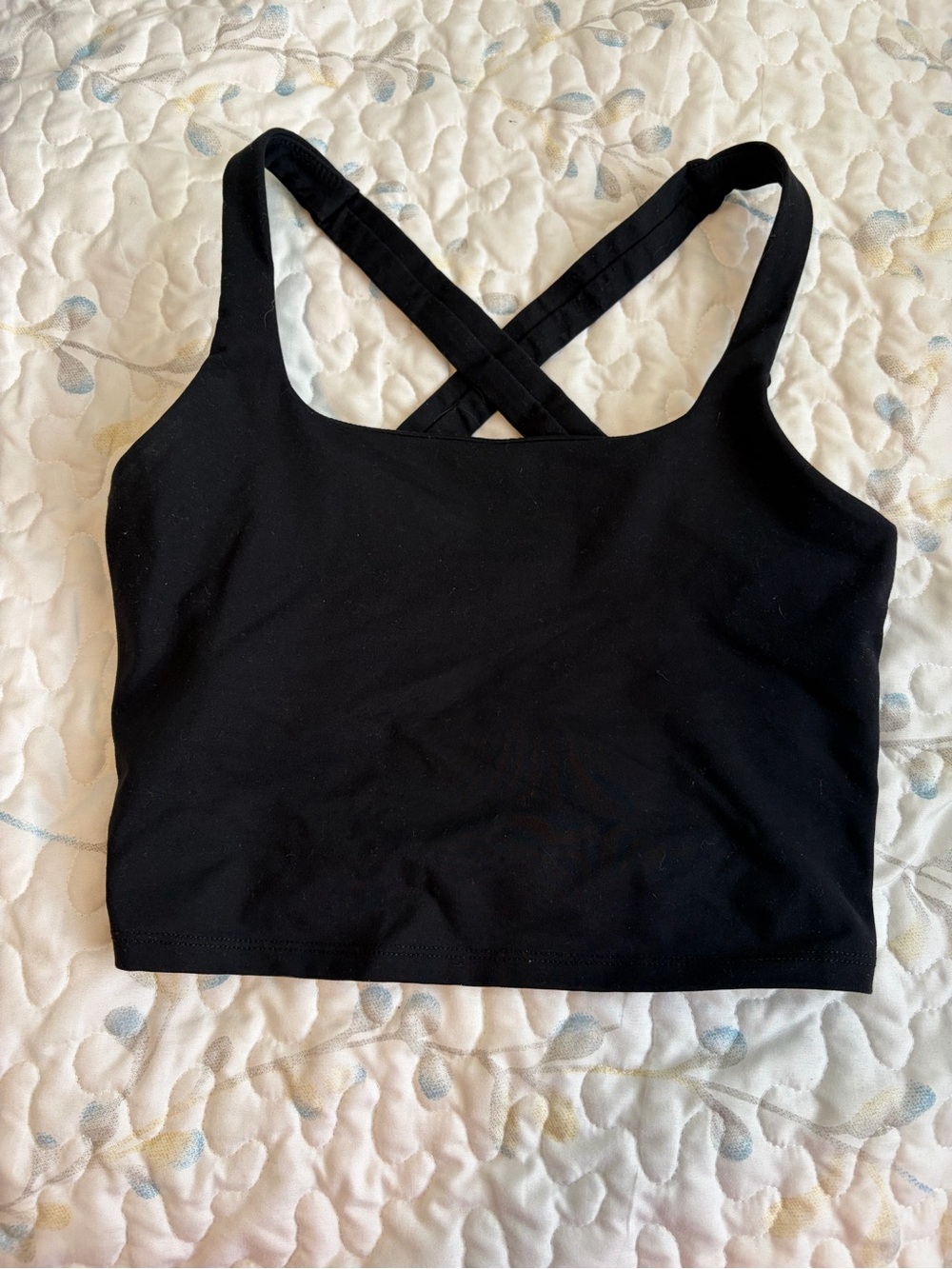 Born Primitive Black Crossback Sports Bra